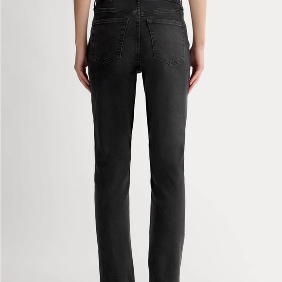Everlane High-Rise Ankle Jeans Washed Black Size 26 Women’s Ankle Cut Stretch - Picture 3 of 9